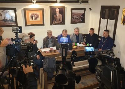 The first press conference of the project “White sport and 19th century common cultural and historical heritage as touristic offer of the Municipalities Rudo and Priboj “was held