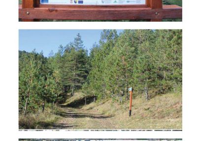 The four thematic educational trails in the protected area in Serbia were established